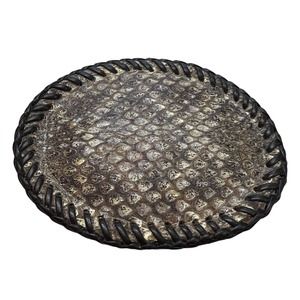 Vintage‎ Wild Winds Leathercraft Snakeskin Belt Buckle